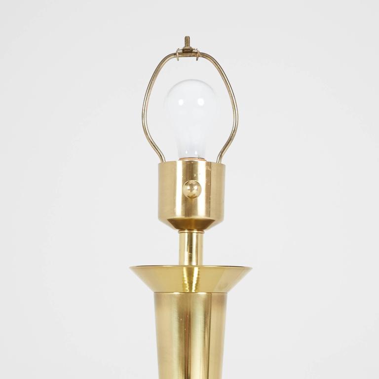 Art Deco Brass Stiffel Table Lamps, 1970’S Stiffel Table Lamps