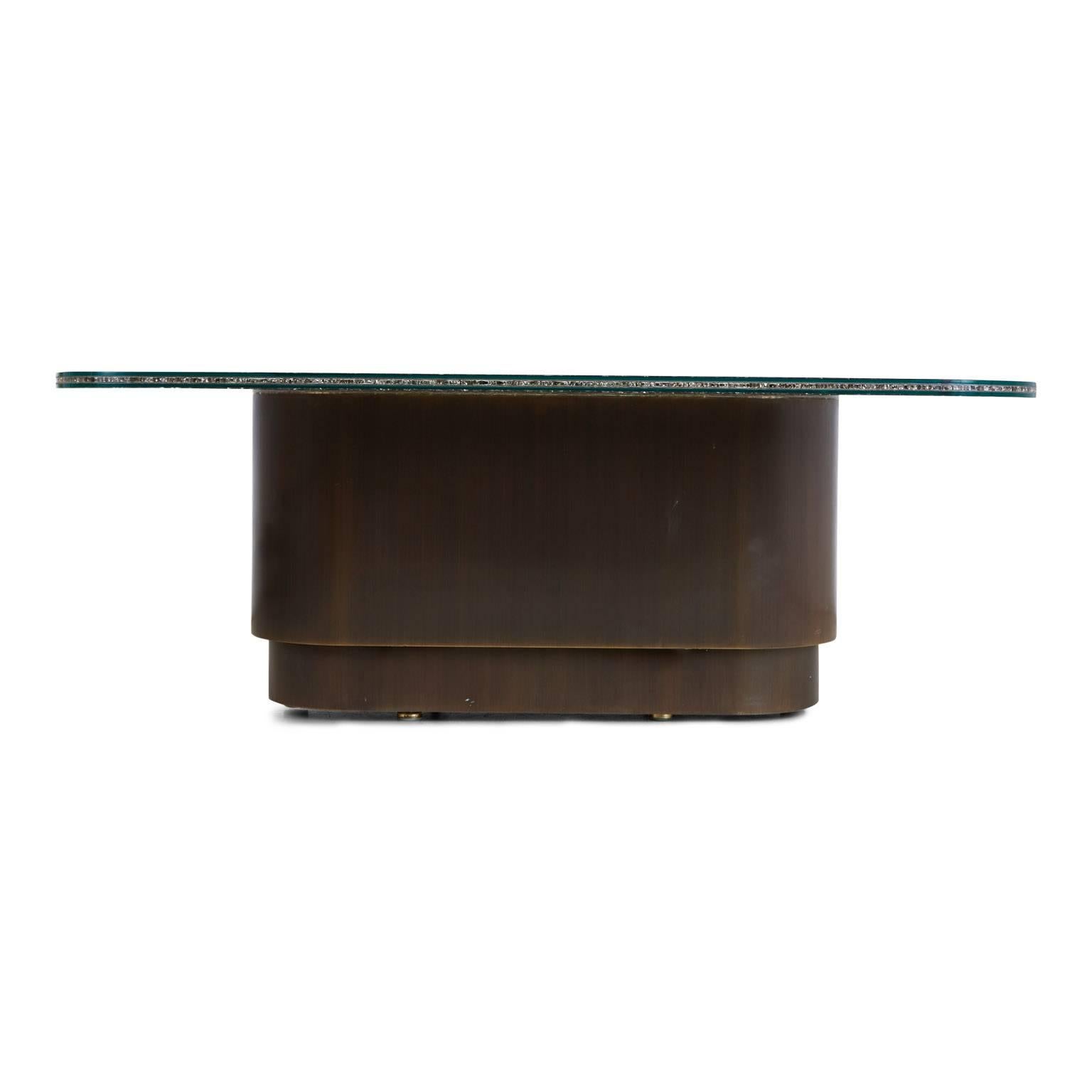 Inject some some relaxed, quirky Palm Springs style in to your space with this slick coffee or cocktail table created by iconic designer and Palm Springs resident Steve Chase. This piece embodies Chase's signature design aesthetic, as described in