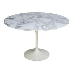 Marble Tulip Dining Table by Eero Saarinen for Knoll International, Stamped 1971