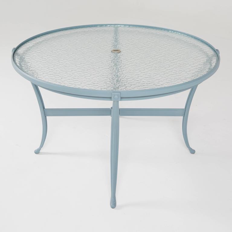 Brown Jordan Aluminum Outdoor Dining Table, circa 1960 at 1stDibs how