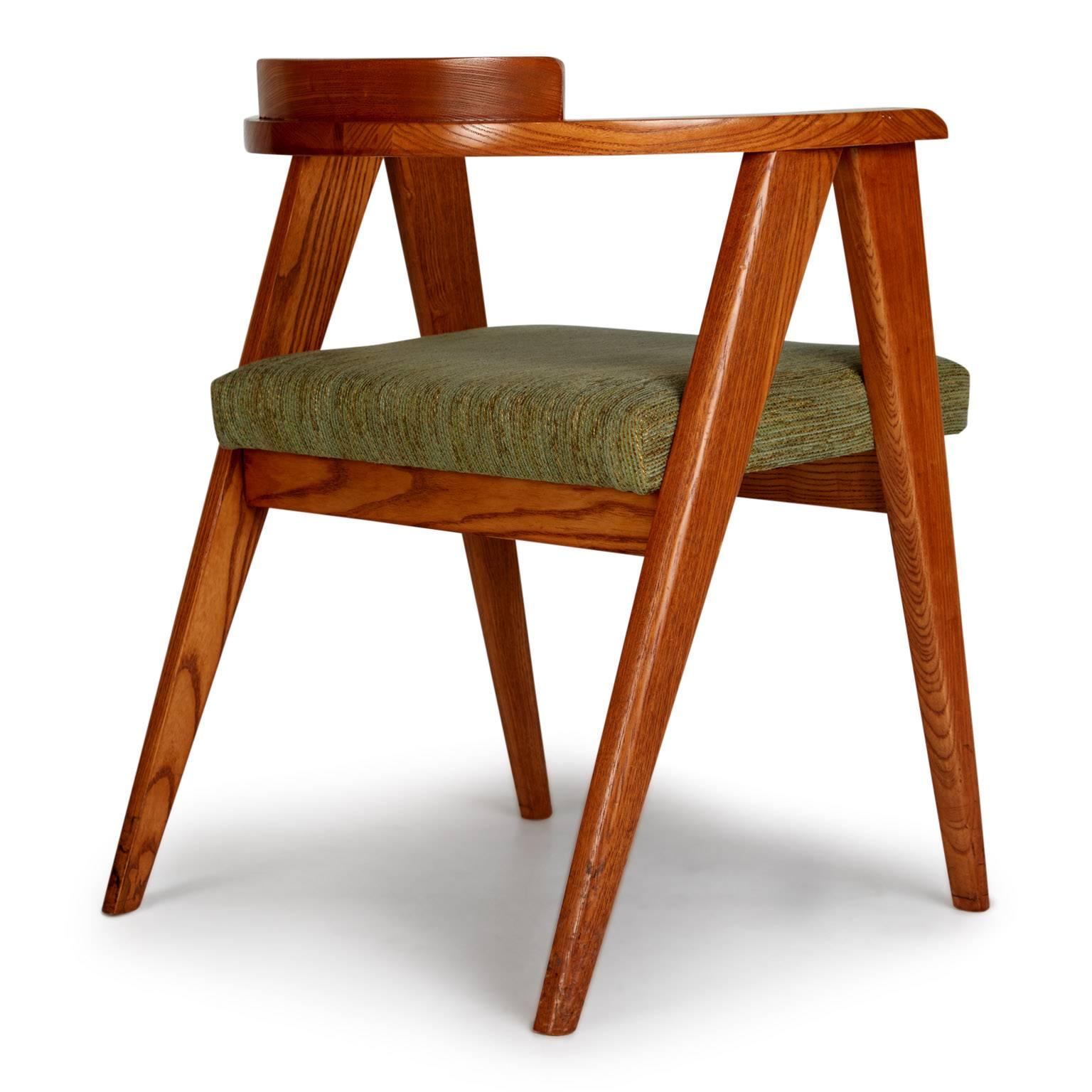 Mid-20th Century Mid-Century Modern Compass A-Frame Six Dining Chairs