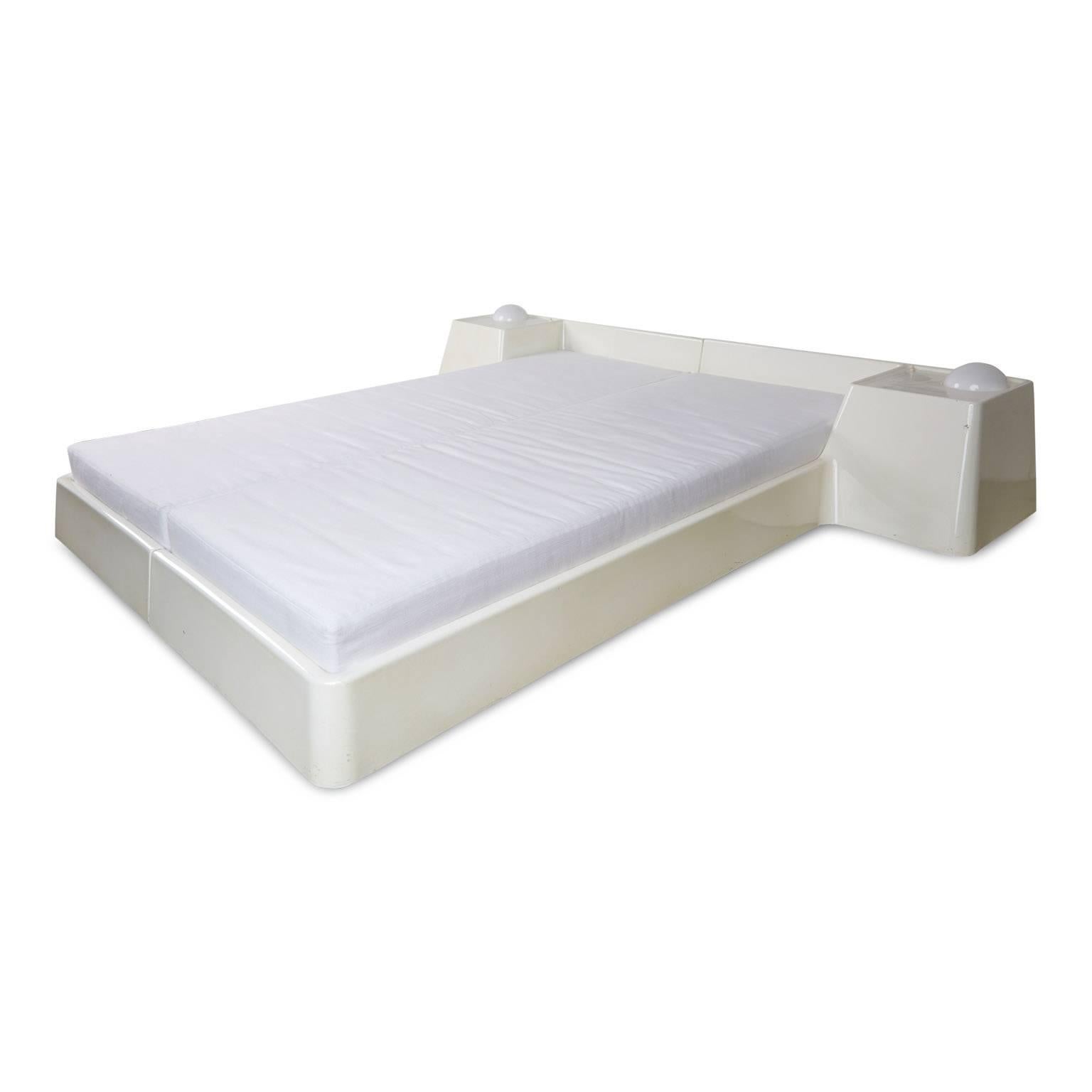 molded plastic bed frame