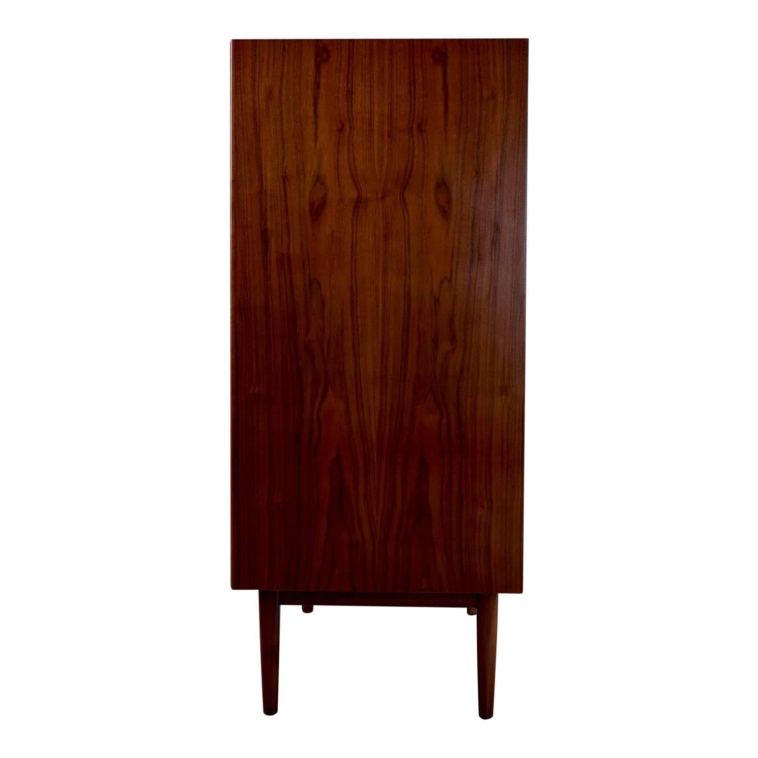 Mid-Century Modern Kipp Stewart Declaration Highboy Set for Drexel, Newly Restored, circa 1950