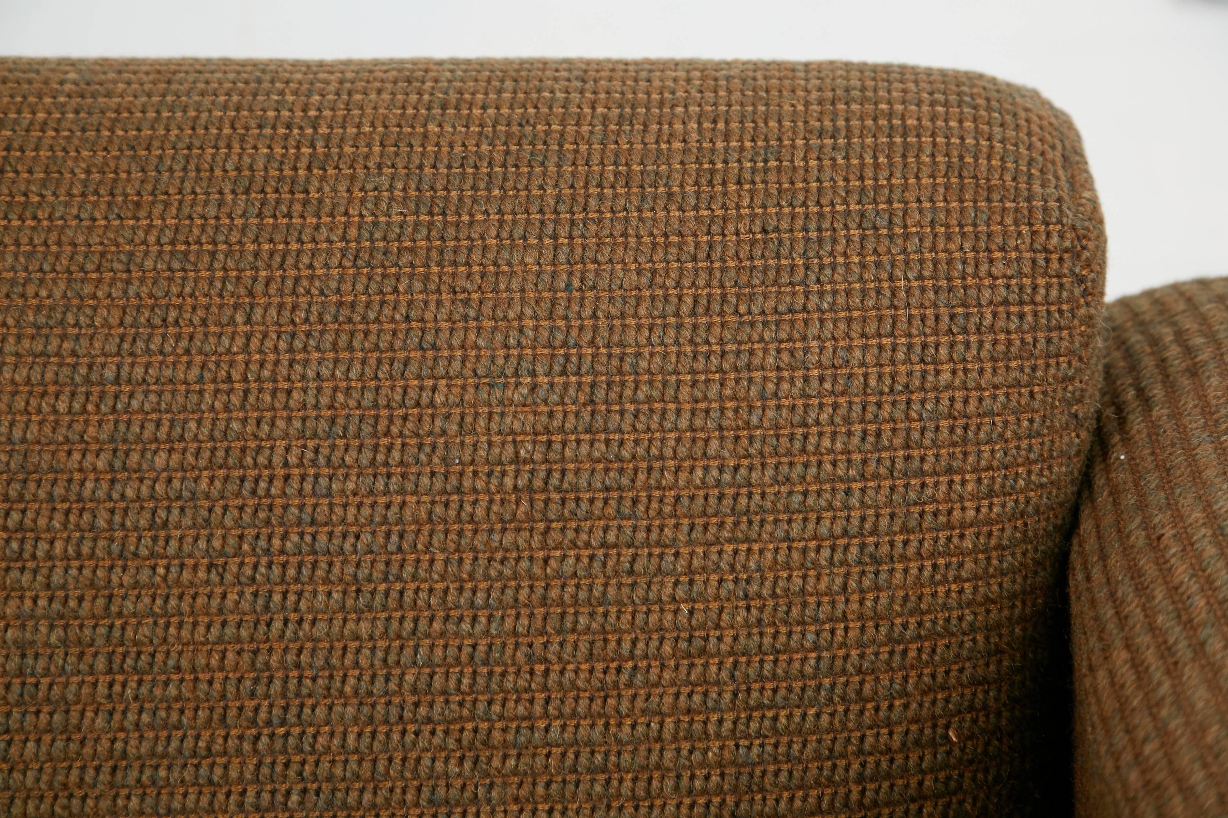 Wool Tobia Scarpa Bastiano Rosewood Sofa for Gavina, Italy, circa 1960