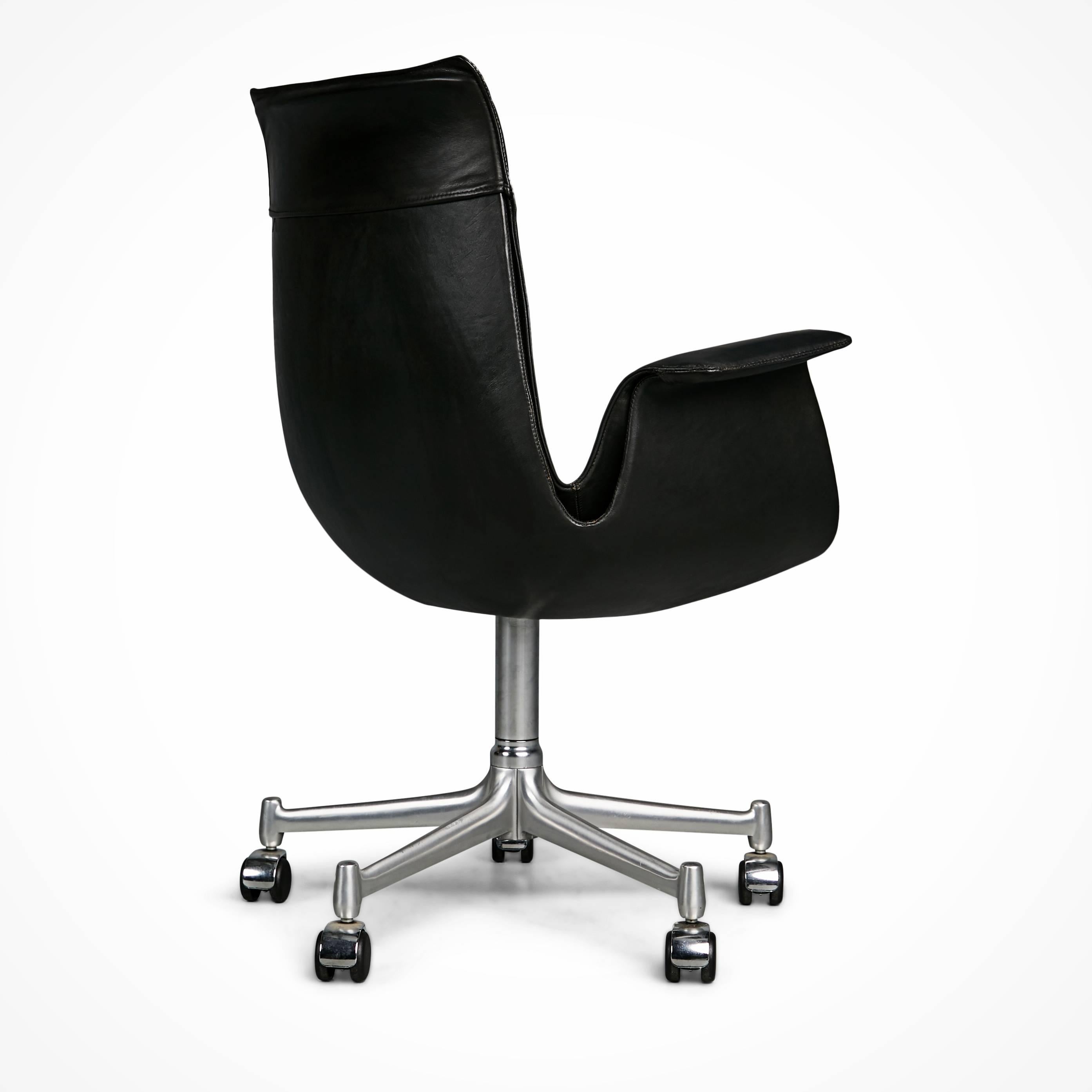 German FK 6727 Bird Chairs by Preben Fabricius & Jørgen Kastholm for Alfred Kill Int.