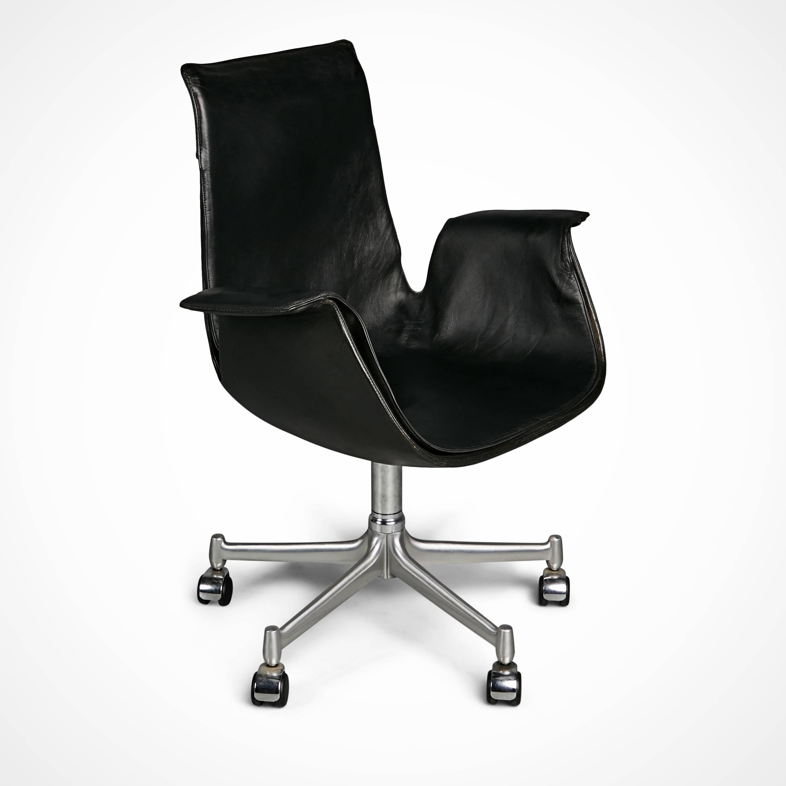 FK 6727 Bird Chairs by Preben Fabricius & Jørgen Kastholm for Alfred Kill Int. 1