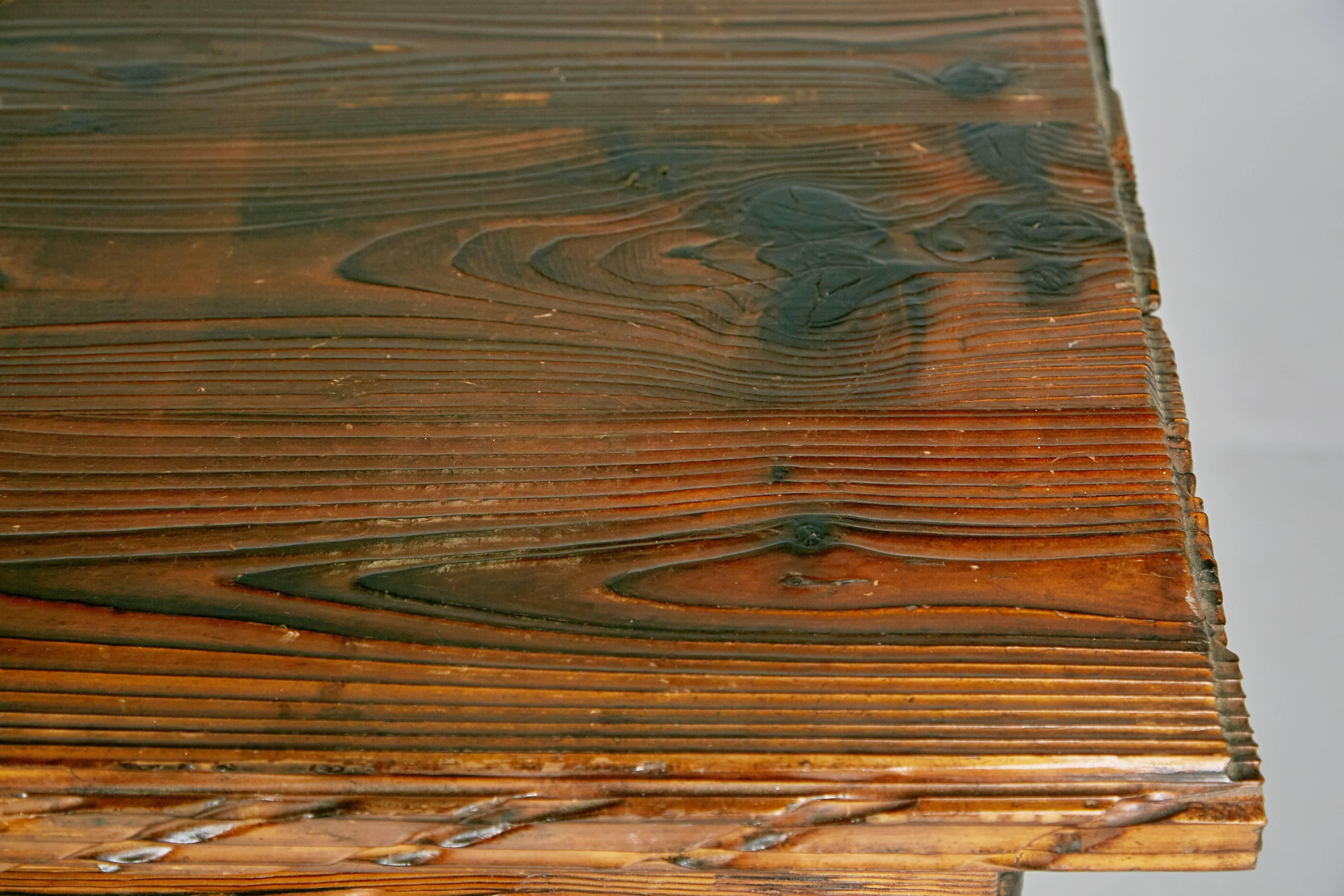 William Westenhaver for Witco Exotic Carved Wood Sideboard, circa 1957 3