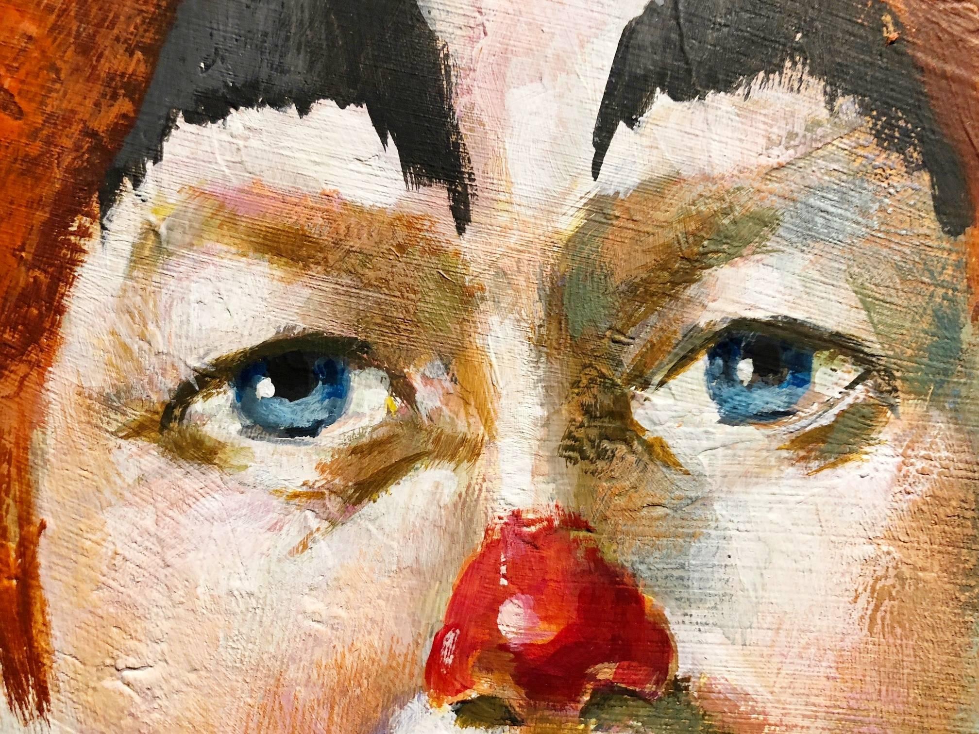 clown portrait paintings