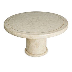 Maitland Smith Tessellated Stone Dining Table, circa 1980
