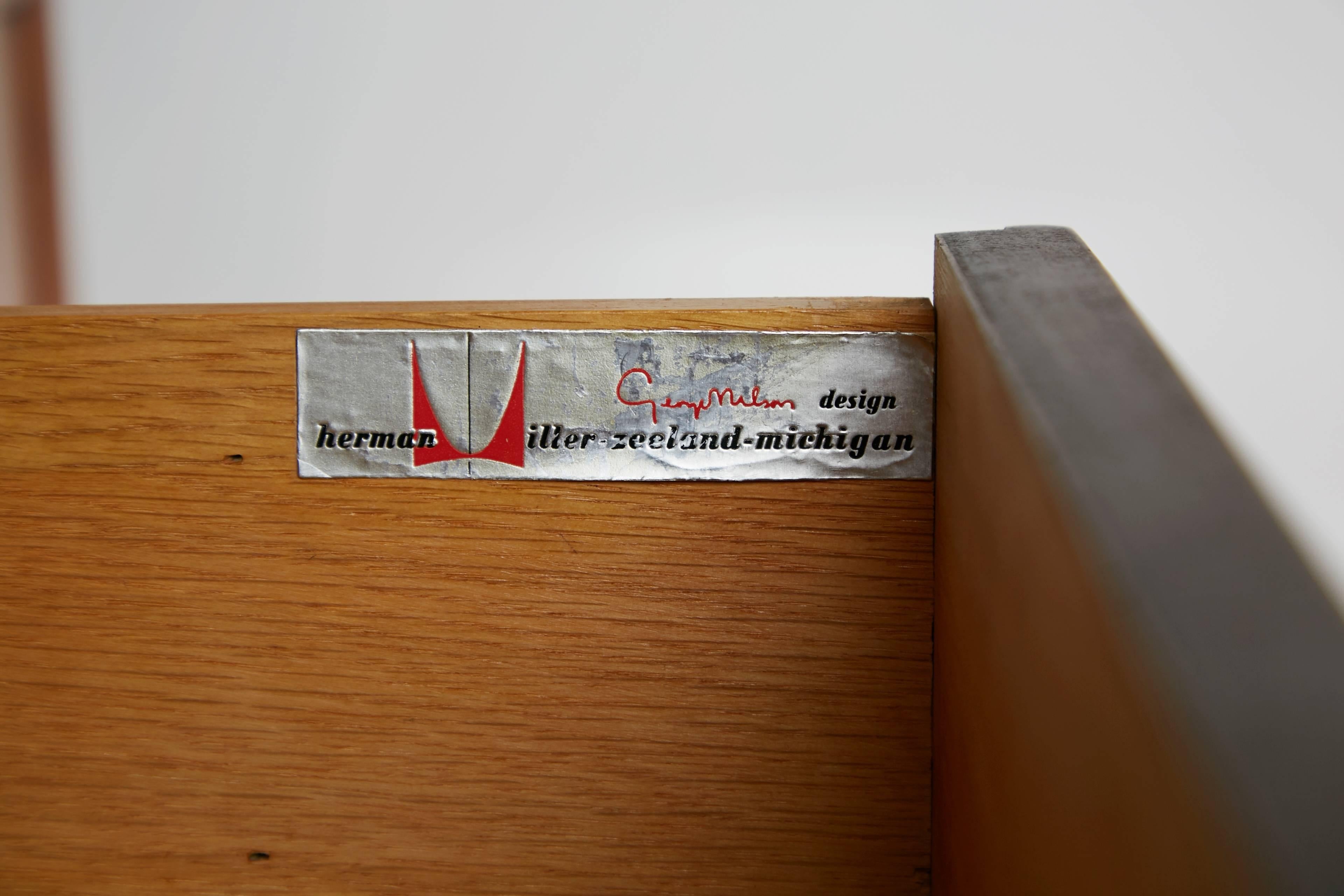 George Nelson for Herman Miller Dresser Cabinet, Signed, circa 1950 3