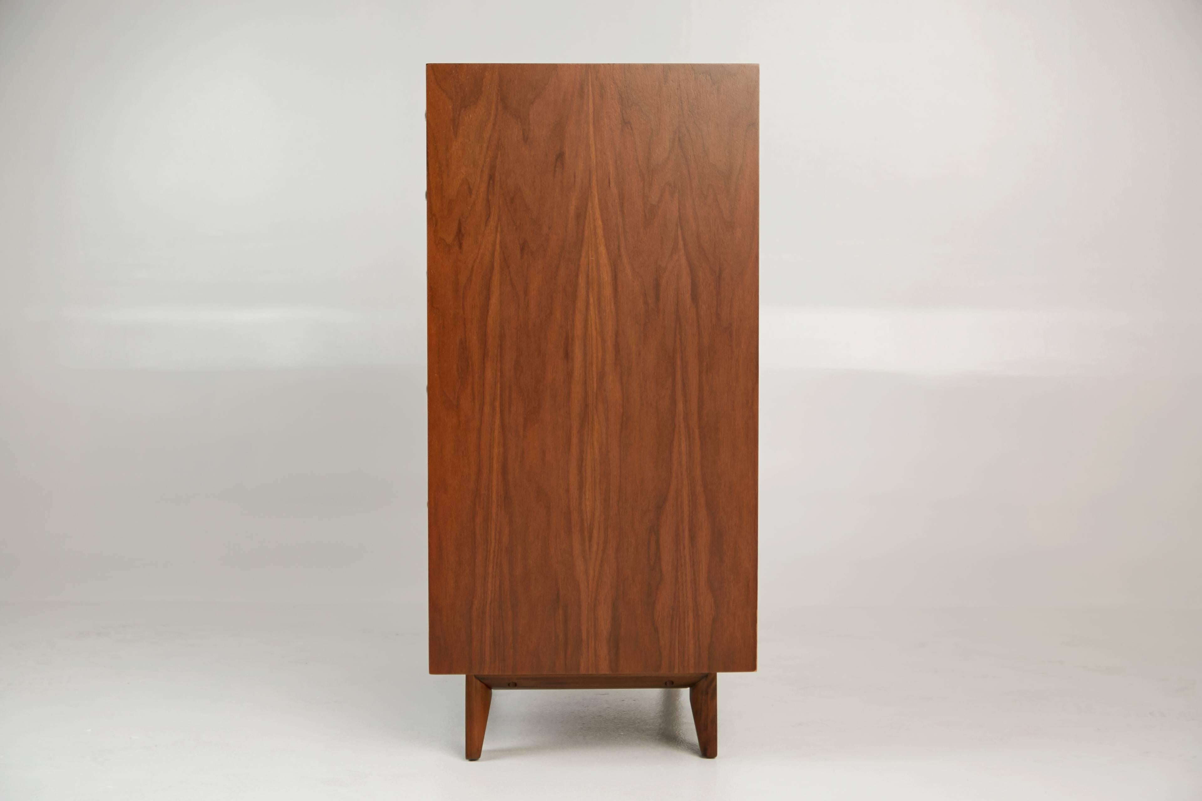 George Nelson for Herman Miller Highboy Dresser, Signed, circa 1950 In Excellent Condition In Los Angeles, CA