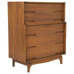 Kent Coffey Forum Five-Drawer Highboy Dresser