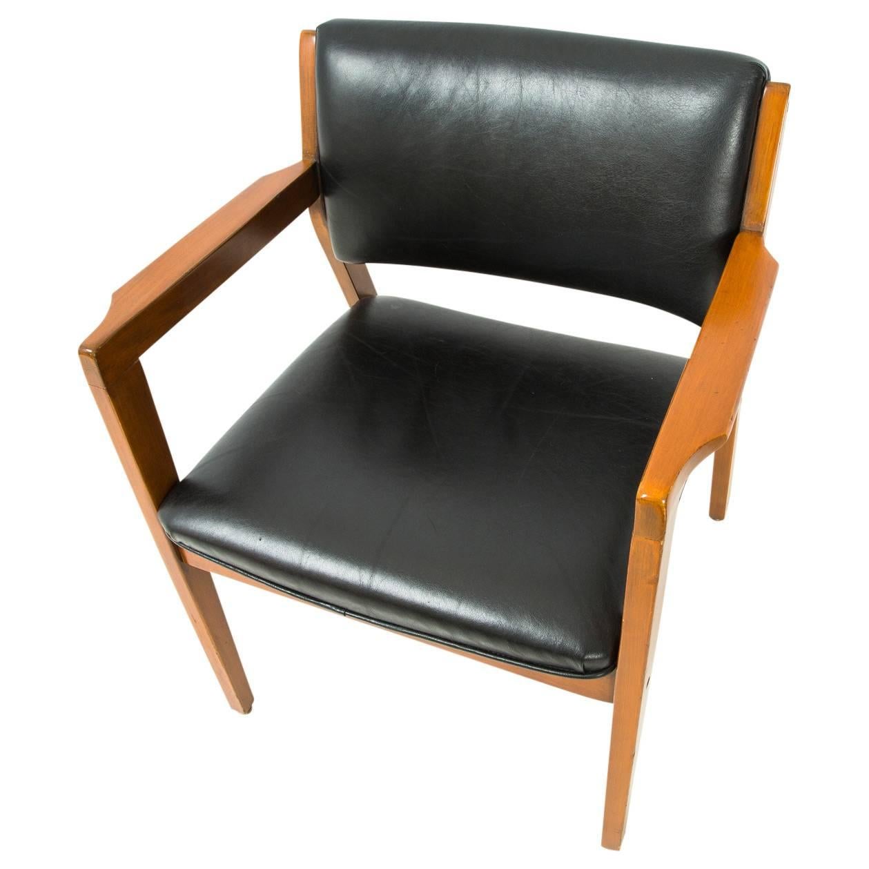 danish style armchair