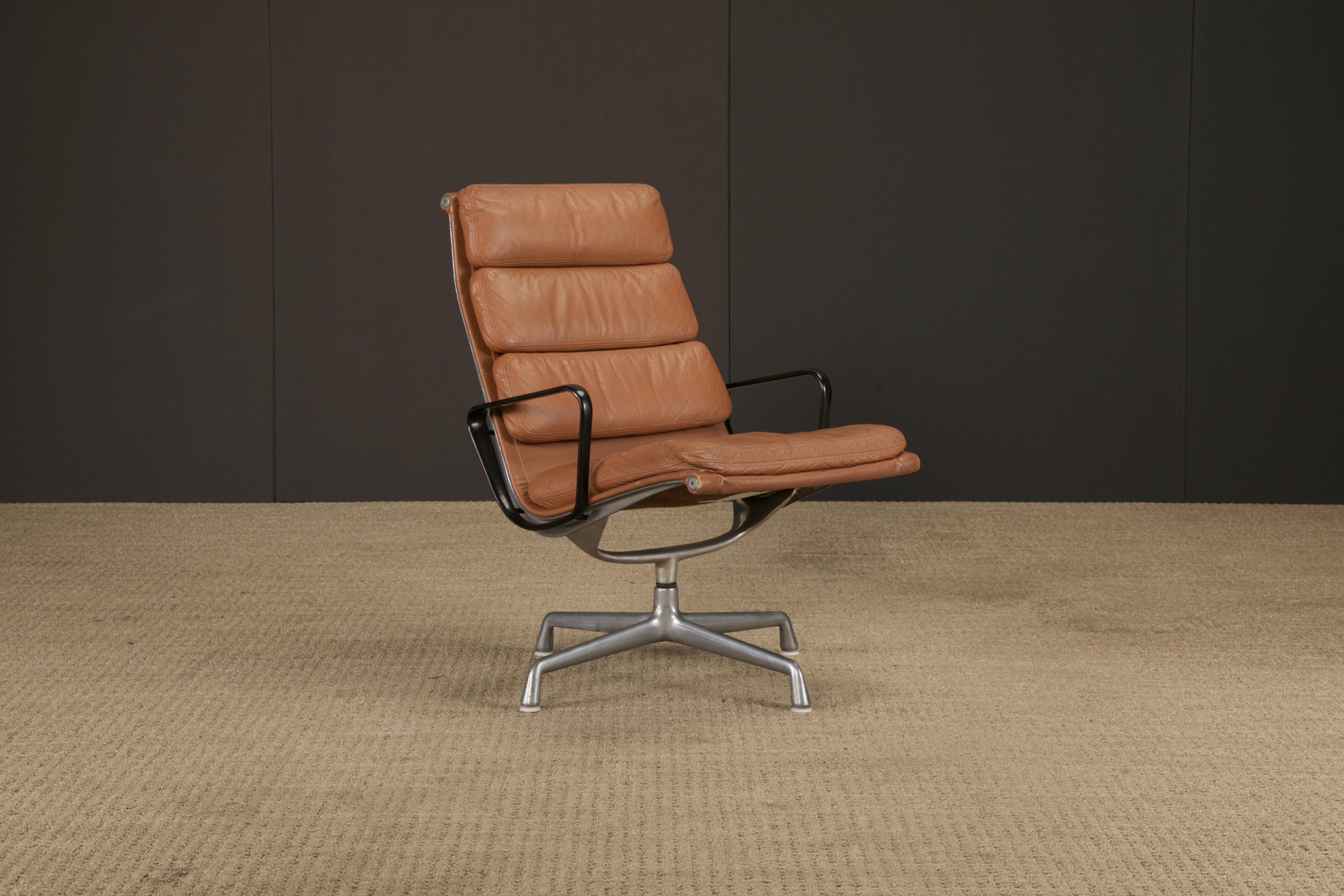 1970er Modell 'EA-416' Soft Pad Chair von Charles Eames für Herman Miller, signiert im Angebot 2