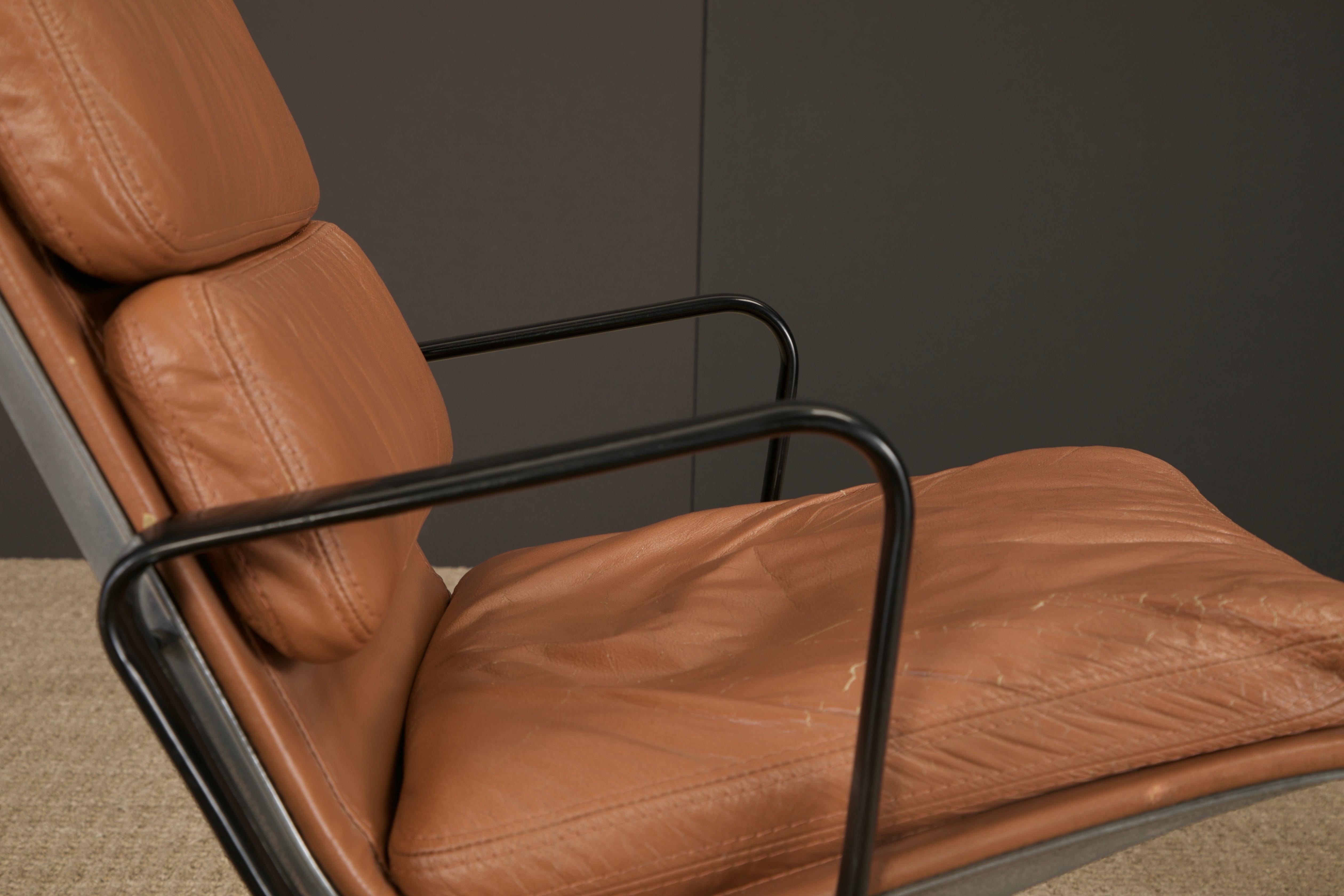 1970er Modell 'EA-416' Soft Pad Chair von Charles Eames für Herman Miller, signiert im Angebot 7