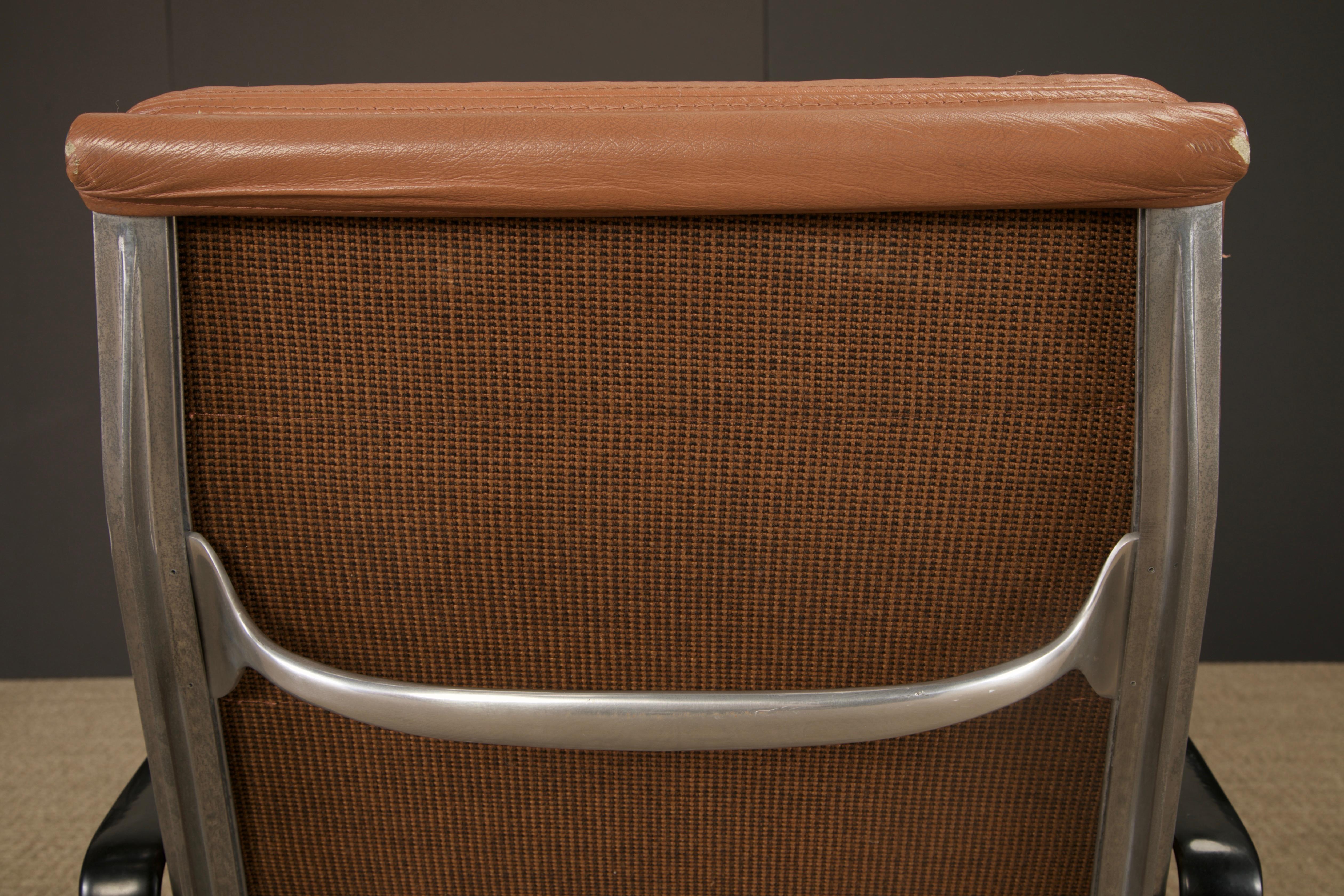 1970er Modell 'EA-416' Soft Pad Chair von Charles Eames für Herman Miller, signiert im Angebot 11