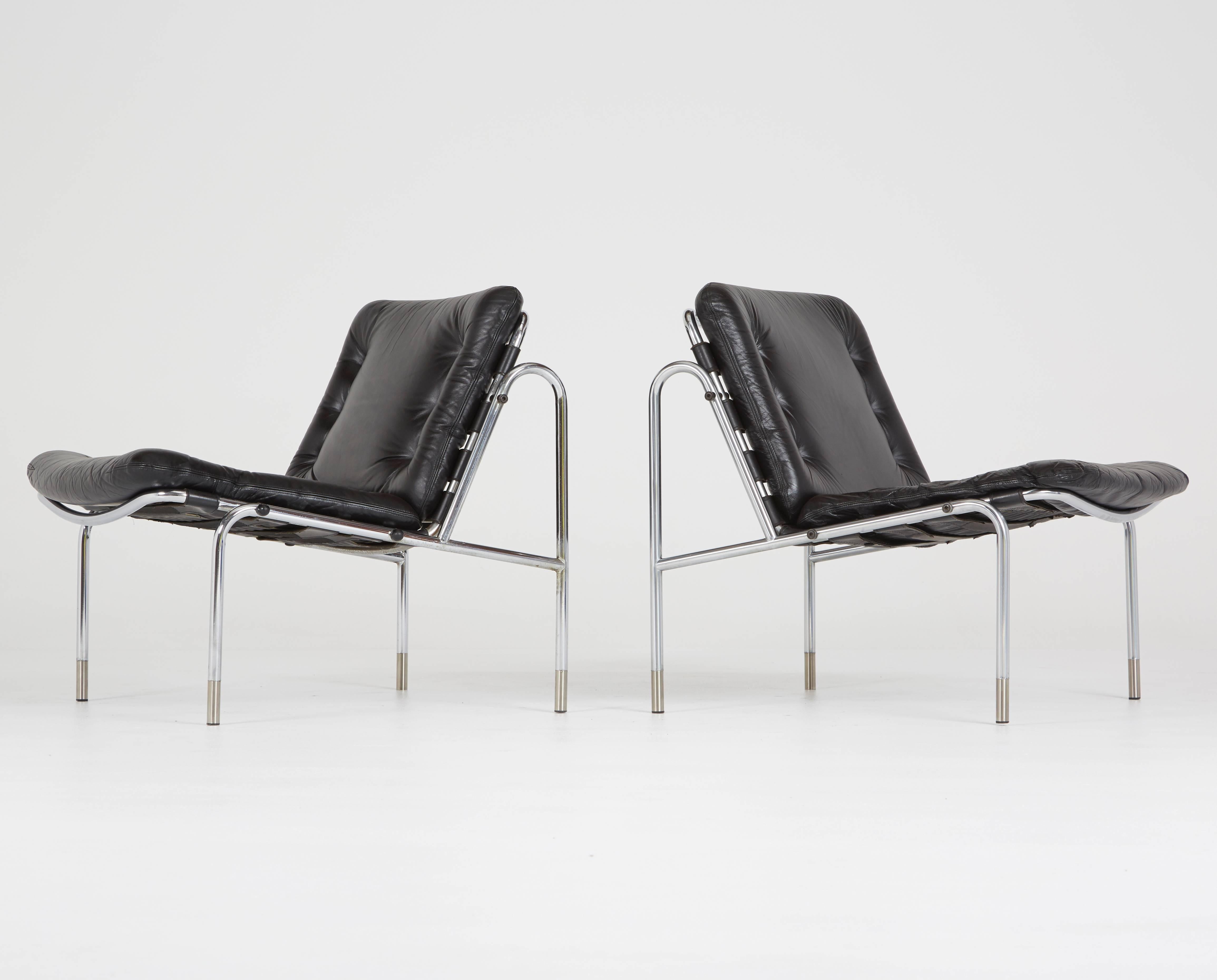 Mid-Century Modern Kyoto Chairs by Martin Visser for 't Spectrum, Rare 