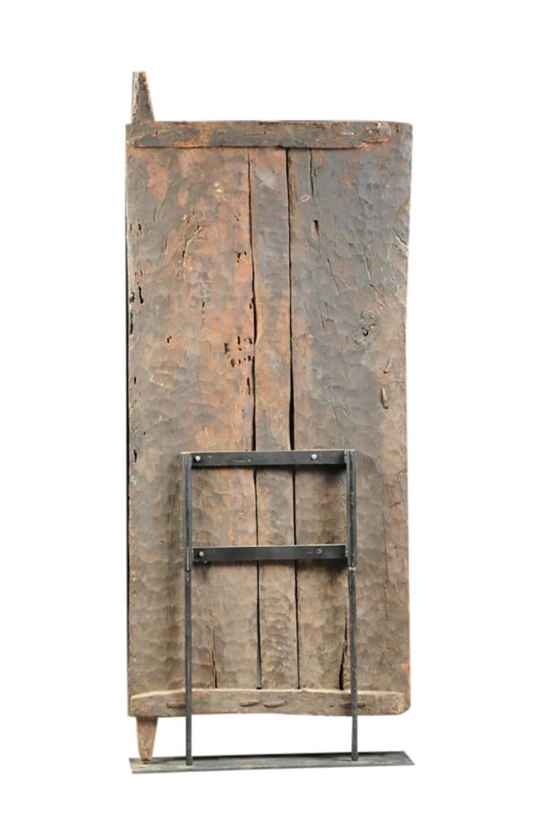 Monumental Hardwood African Granary Door, circa 18th Century 2