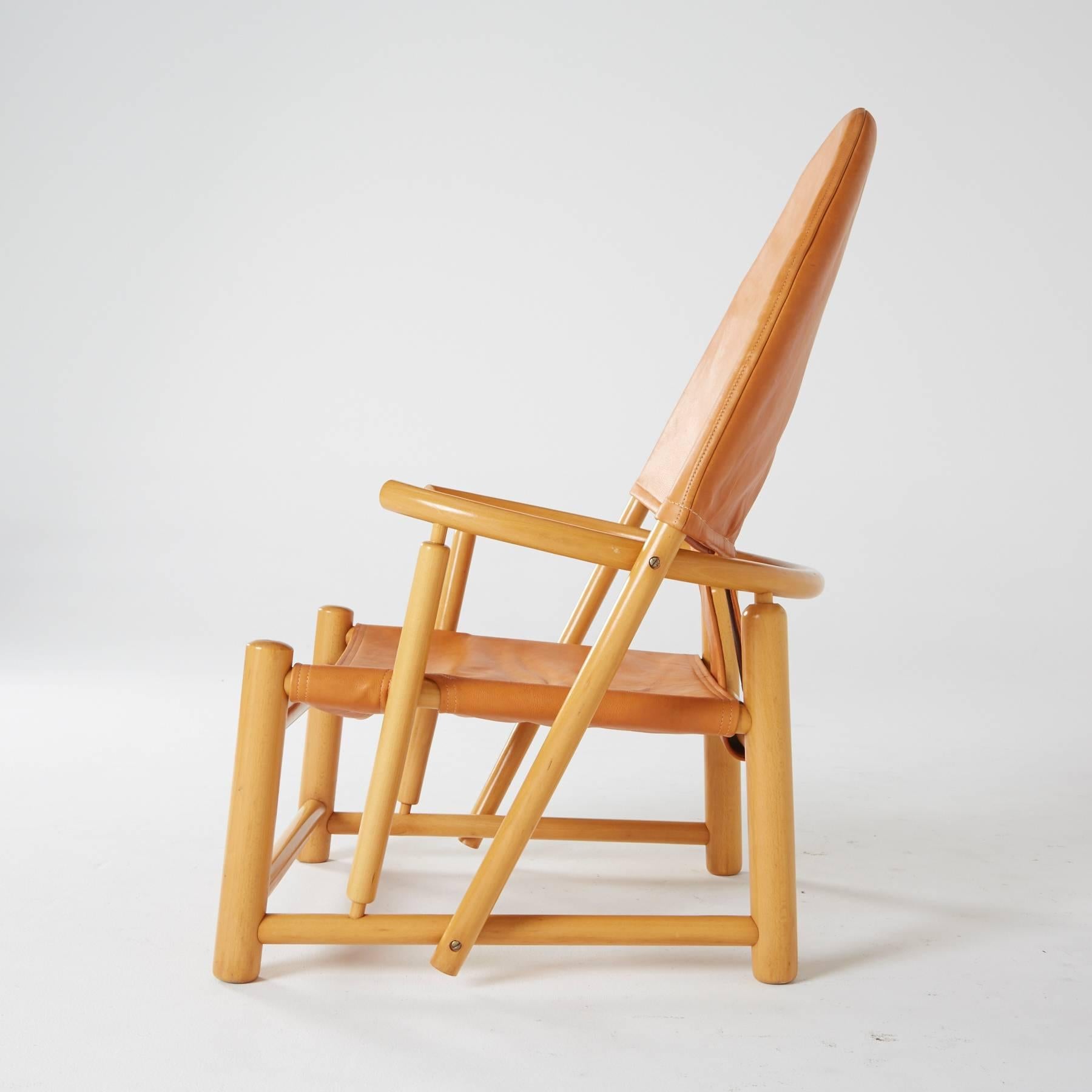 Mid-Century Modern Piero Palange & Werther Toffoloni 'Hoop' Lounge Chairs, Rare Matching Pair