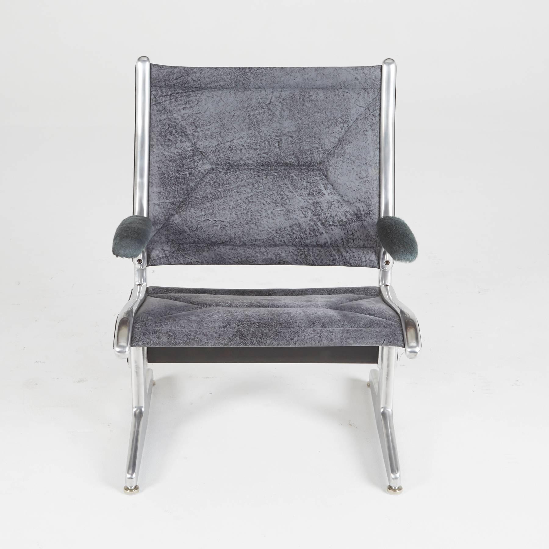 American Tandem Sling by Eames for Herman Miller, Restored in Edelman Leathers