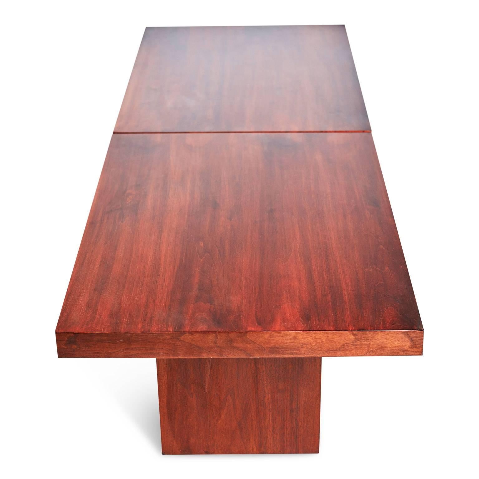 Mid-Century Modern John Keal Walnut Extendable Coffee Table for Brown Saltman, circa 1960