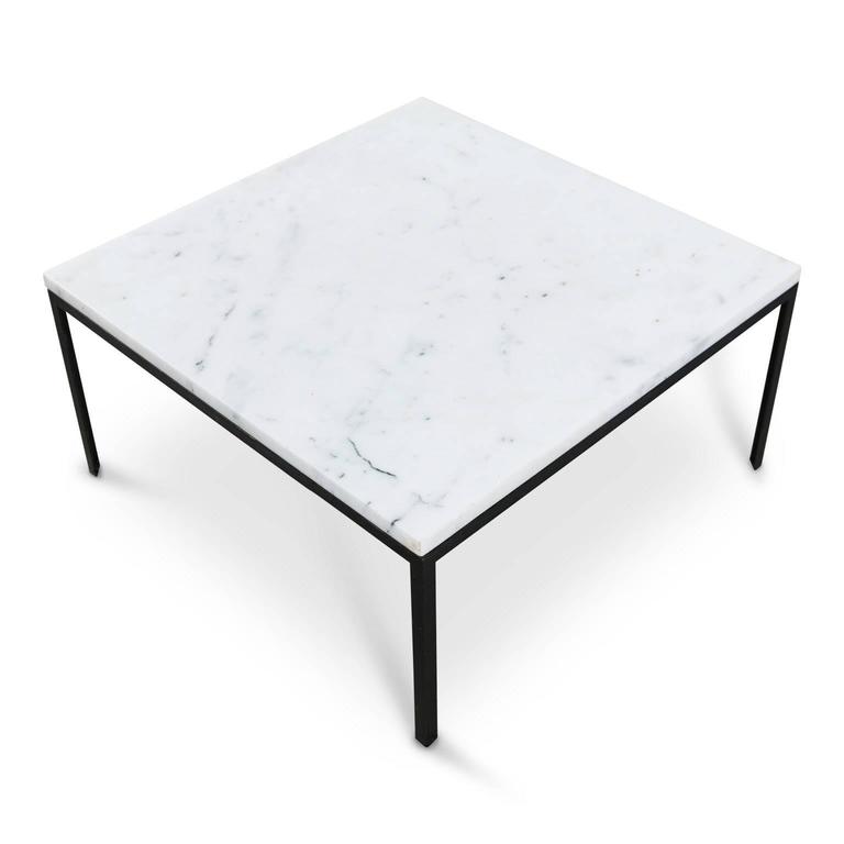 Florence Knoll Marble Top T Angle Side Table For Knoll Associates Circa 1960 At 1stdibs