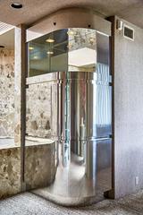 Custom Large Chrome Cabinet by Steve Chase and Philip Socola, circa 1980