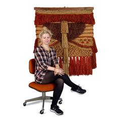 Large Fiber Wall Art by Margo Farrin O'conner for Ted Morris & Associates