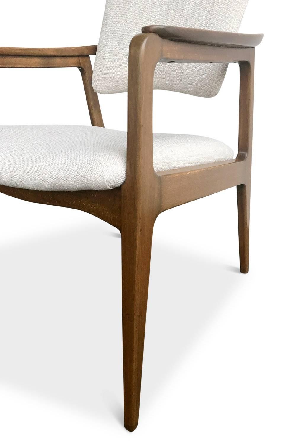 Mid-20th Century Restored Tilt Back Chairs by Sigvard Bernadotte for France & Daverkosen