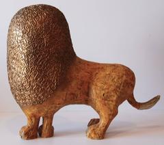 Lion Sculpture by Jean Valentine