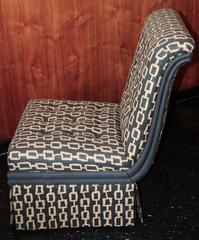 James Mont Style Slipper Chairs