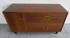 Vintage Walnut Jens Risom Credenza