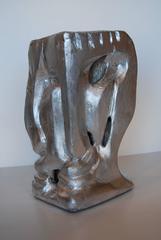 Abstract Plaster Carved Bust