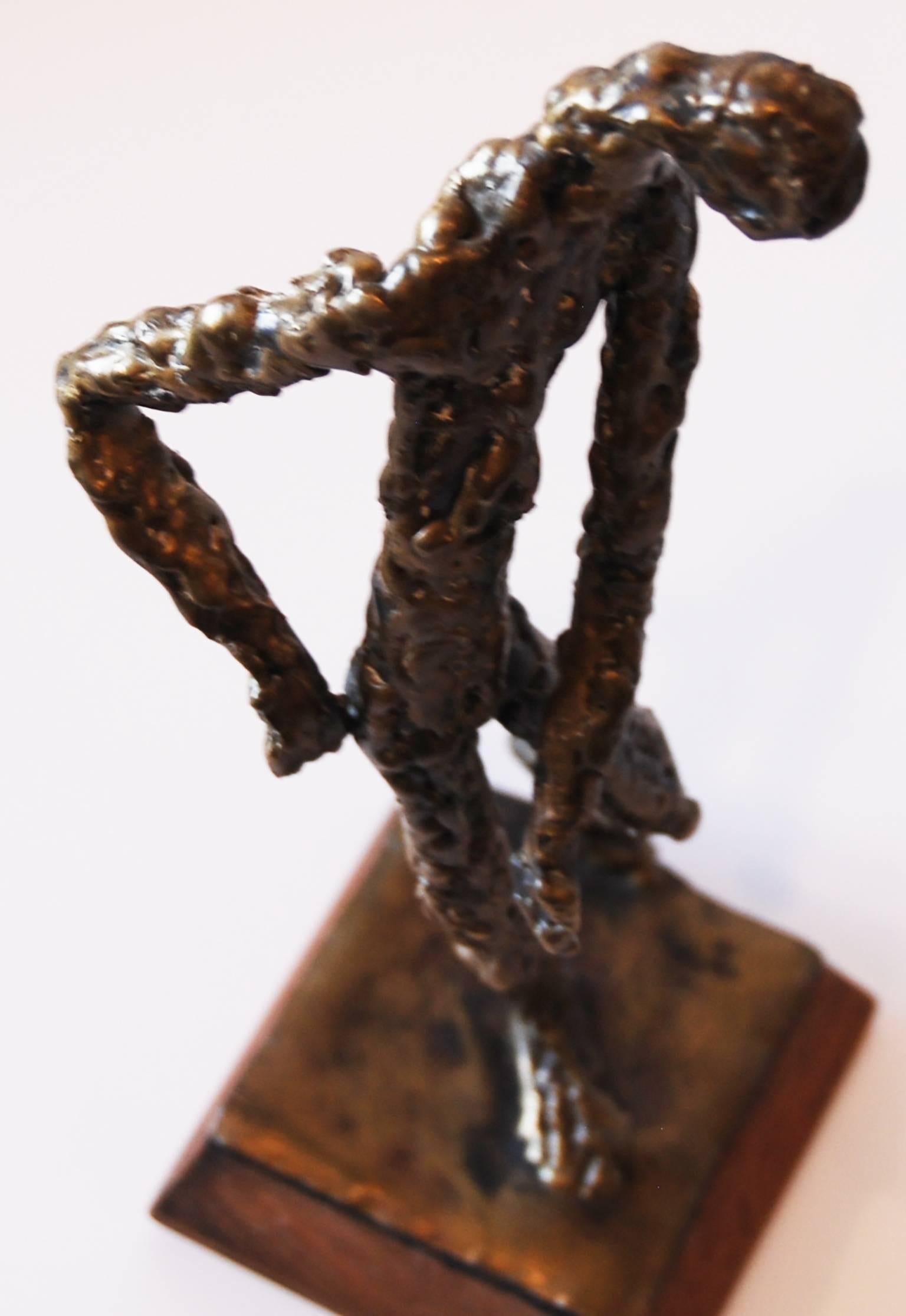 Brutalist Standing Man Sculpture In Good Condition For Sale In Palm Springs, CA