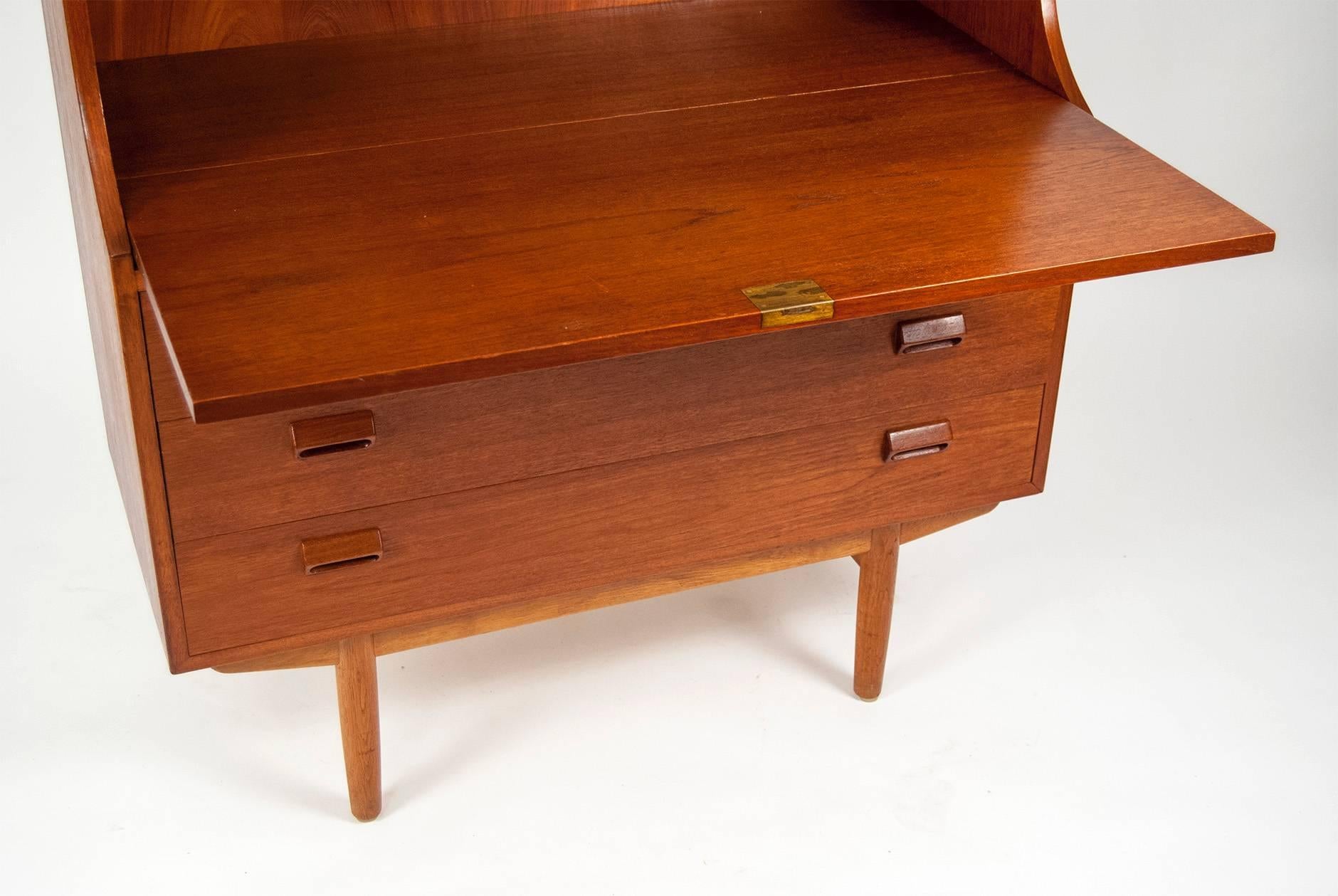 Børge Mogensen Teak Danish Bureau In Excellent Condition In London, GB