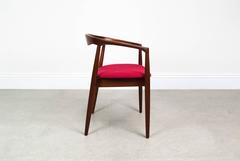 Kai Kristiansen Danish Afromosia Round Chair