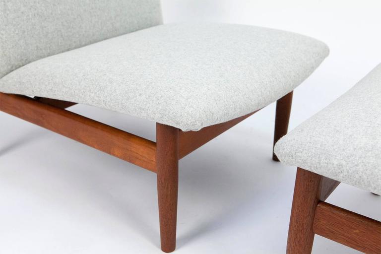 Finn Juhl Model 137 Japan Chair and Ottoman, circa 1953 at 1stDibs