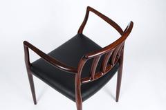 Niels Moller Model 66 Brazilian Rosewood Armchair, 1974
