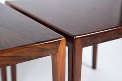 Danish Rosewood Side Tables, circa 1960