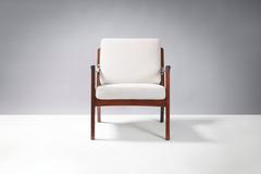Ole Wanscher 'Senator' Rosewood Lounge Chair, circa 1960