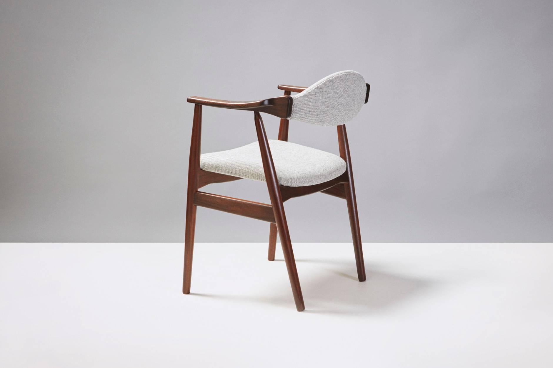 Scandinavian Modern Farstrup Møbler Teak Desk Chair, circa 1960