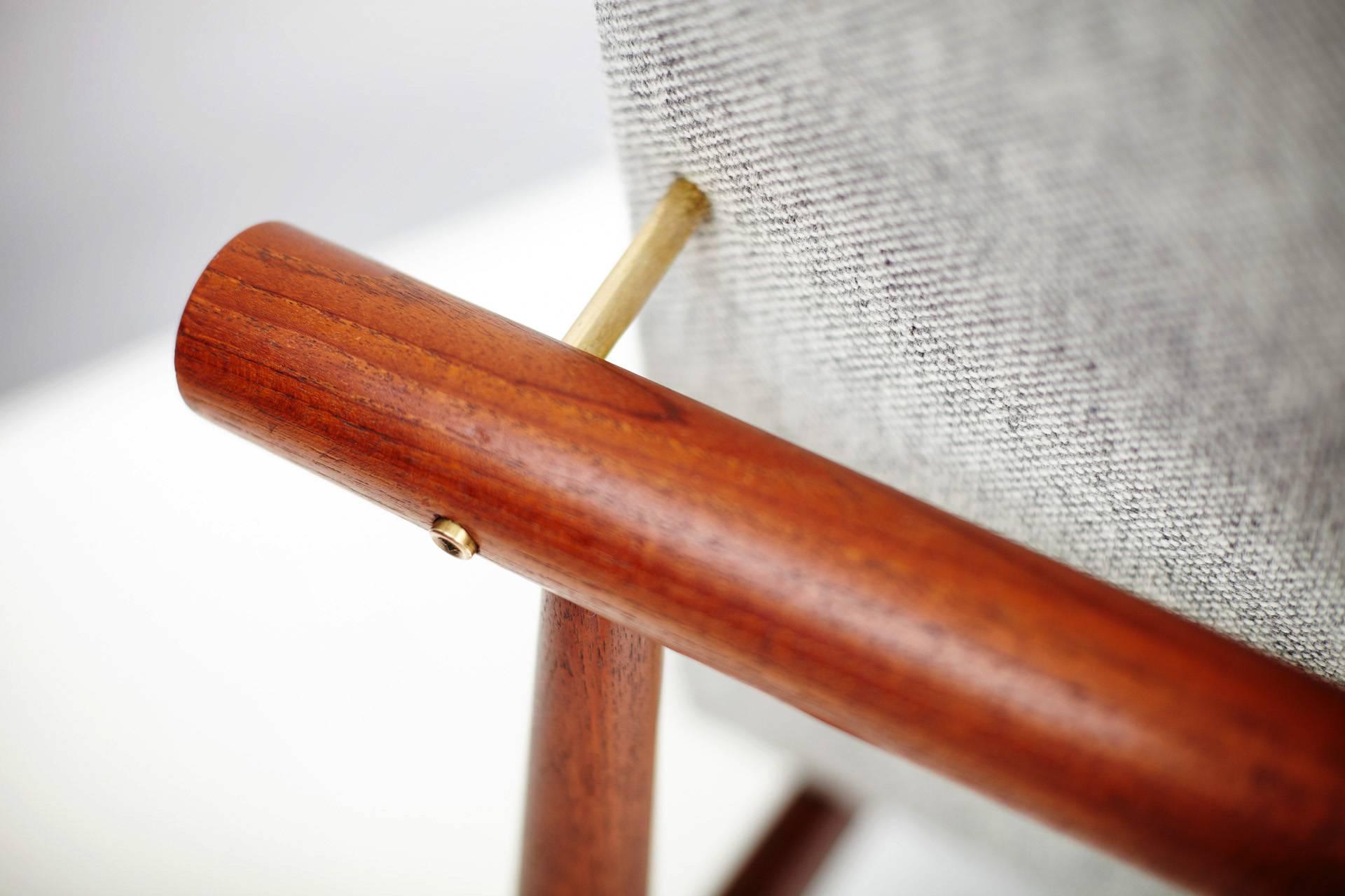 Wool Finn Juhl Model 137 Japan Chair, 1953