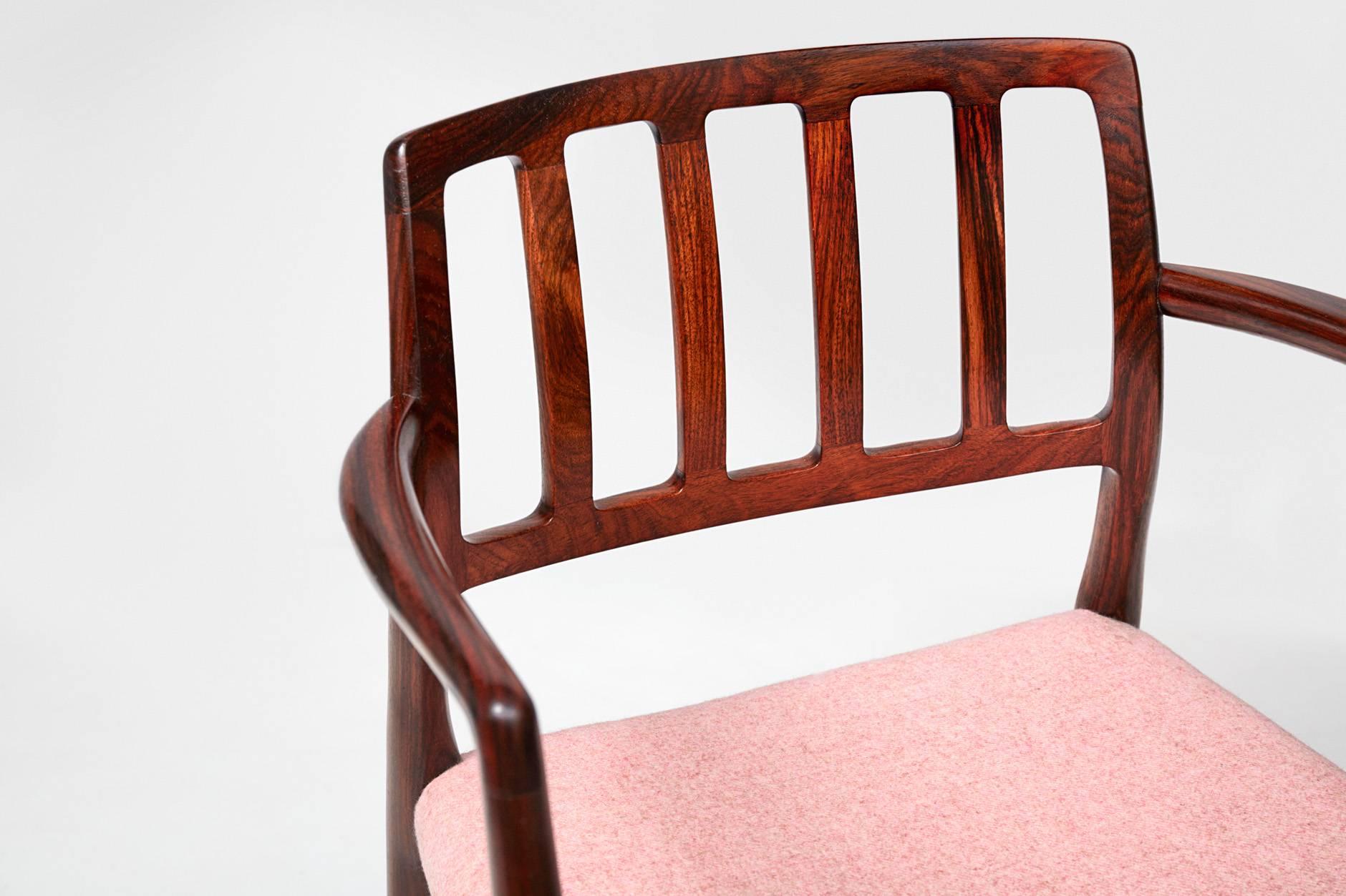 Late 20th Century Niels Møller Model 66 Armchair, 1974