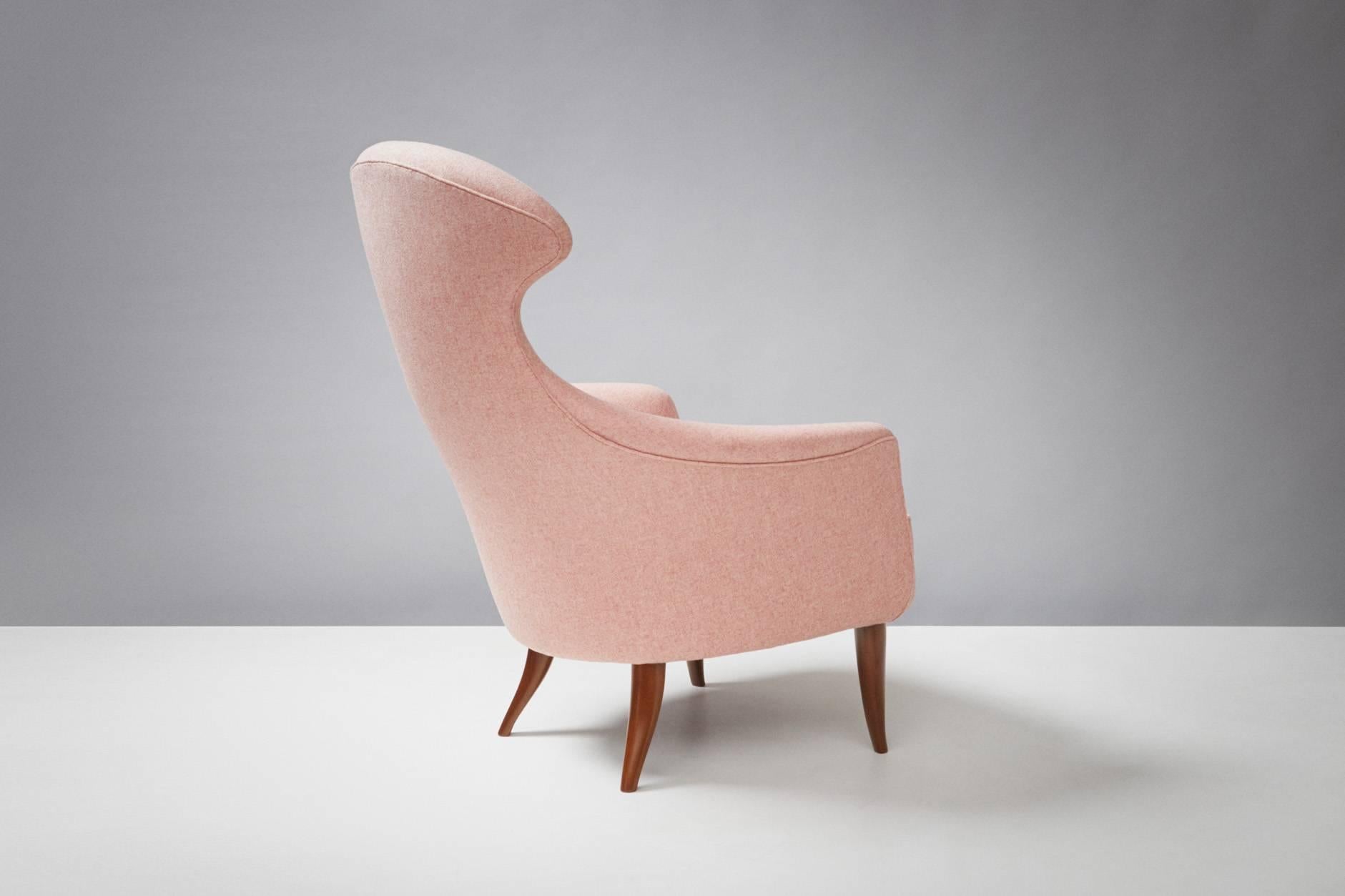 Scandinavian Modern Kerstin Horlin-Holmquist Swedish 1950s Eva Chair 