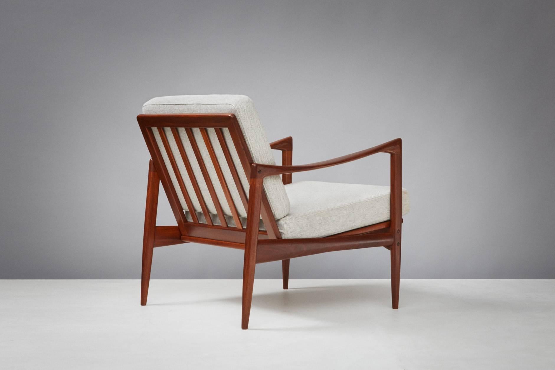 Scandinavian Modern Ib Kofod-Larsen 'Candidate' Teak Lounge Chair, circa 1960s