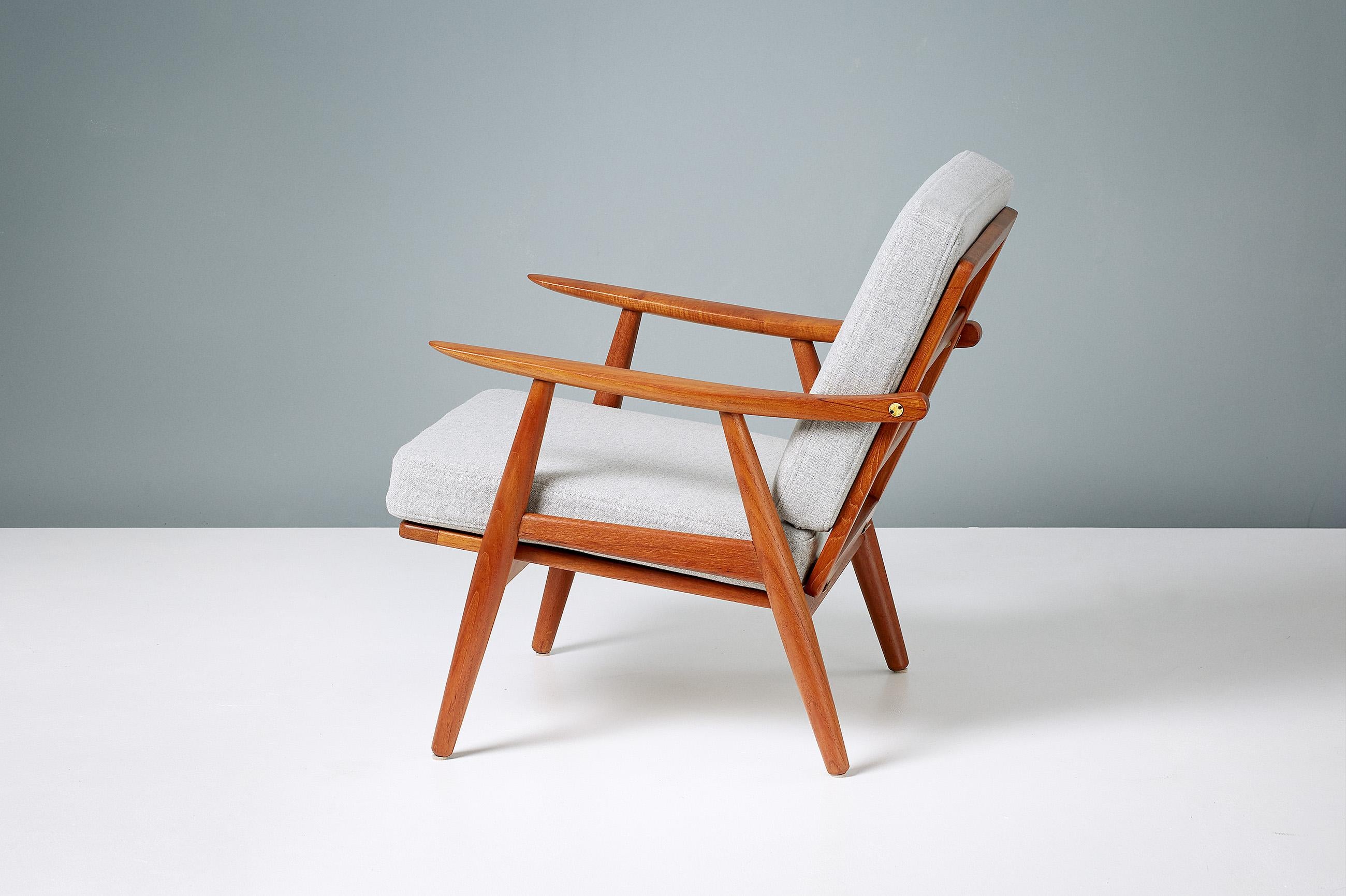 Danish Hans Wegner GE-270 Lounge Chair, 1956 For Sale