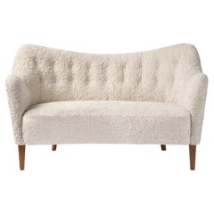 Sofá de piel de oveja de Alfred Christensen c1950s