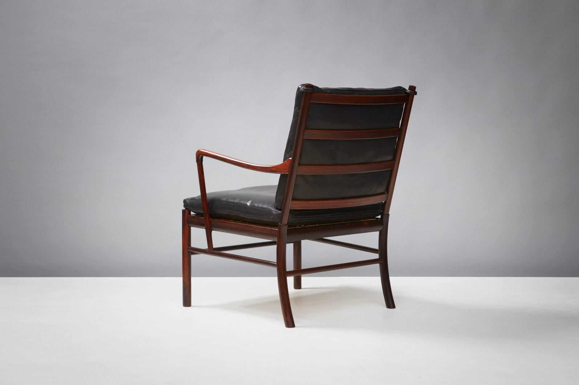 Ole Wanscher PJ-149 Rosewood Colonial Chair, 1949 In Excellent Condition In London, GB