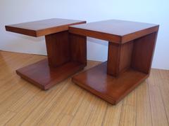 Frühe architektonische Endtische von Van Keppel und Green California Design
