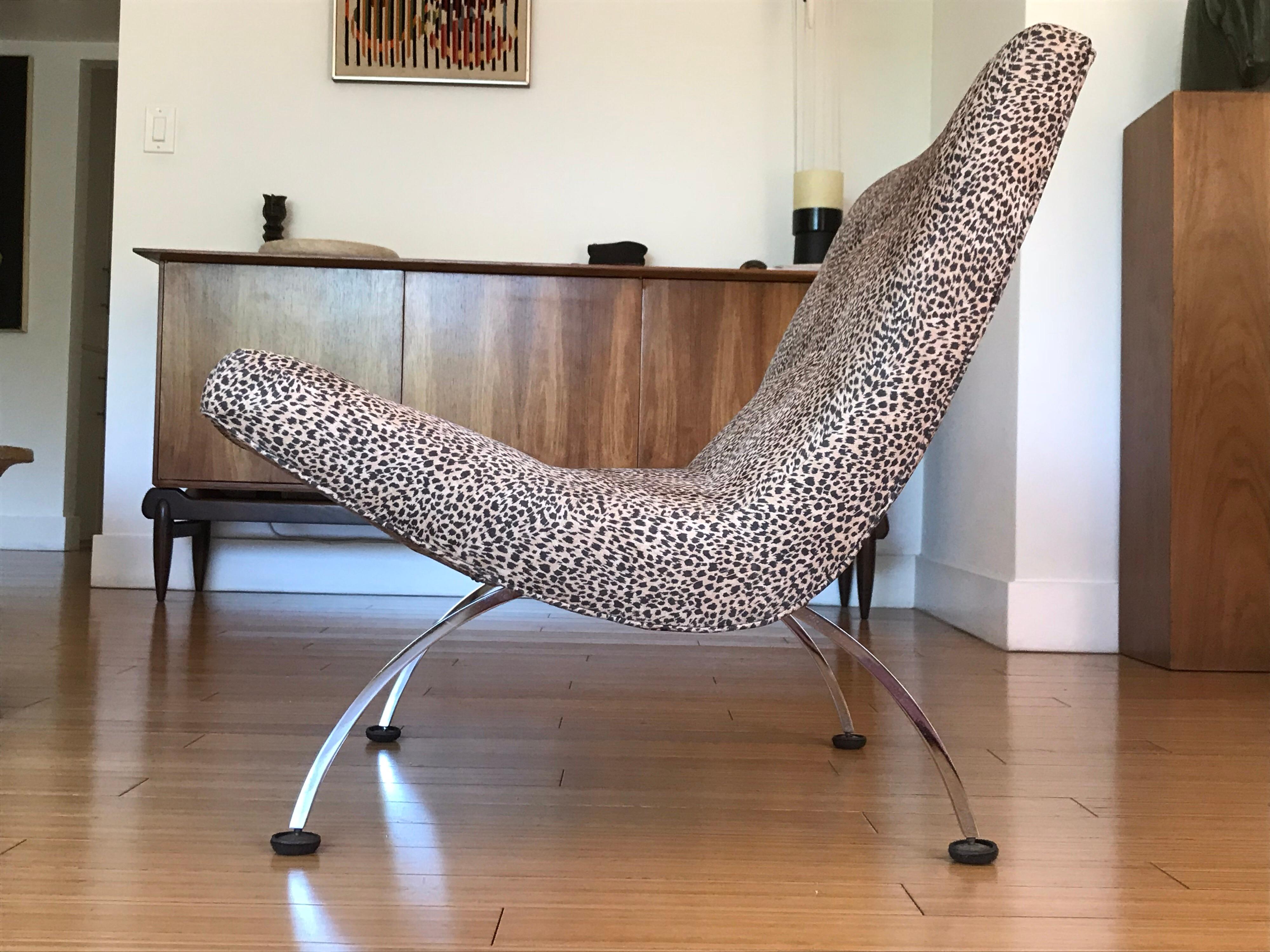 Mid-Century Modern Milo Baughman 'Scoop' Chair